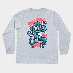 Monkey Kids Long Sleeve T-Shirt